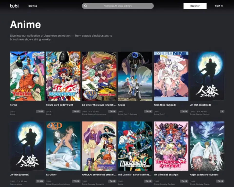 Website anime terbaik