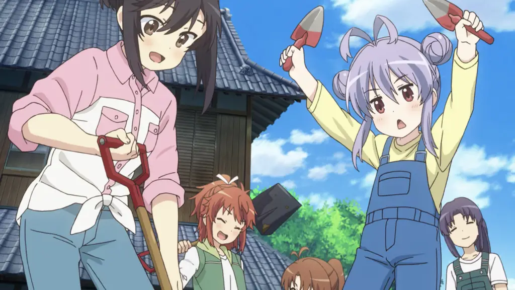 Karakter-karakter utama dalam anime Non Non Biyori