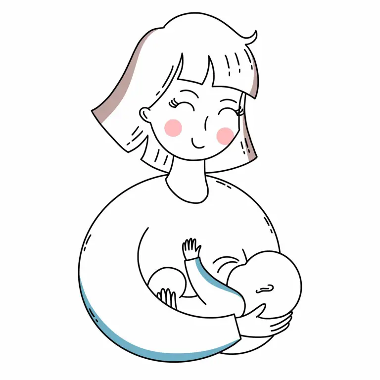 Representasi menyusui yang hangat dan penuh kasih sayang dalam anime Ibu dan anak dalam anime yang sedang menyusui