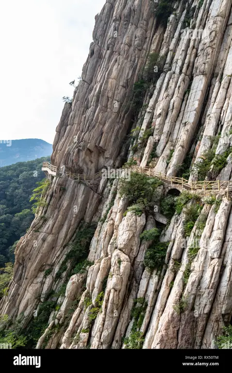 Gambar Lima Gunung Suci di Tiongkok