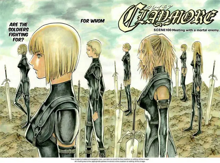 Karakter-karakter utama dalam anime Claymore