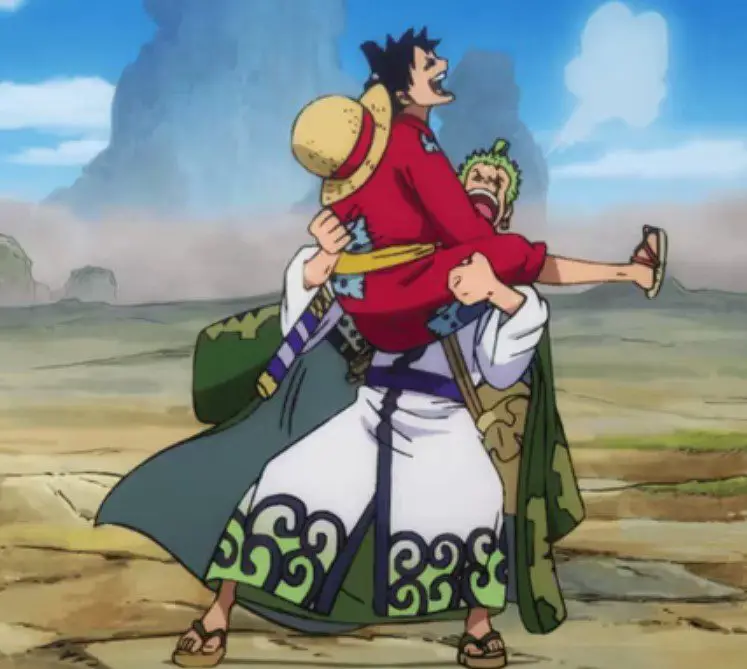 Luffy dan Zoro bertemu kembali dengan penuh haru dalam One Piece Episode 461