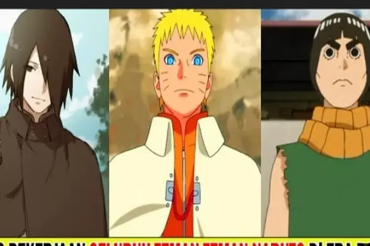 Para karakter Naruto berkumpul kembali.