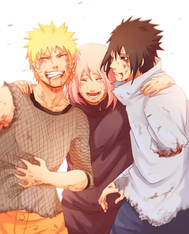 Reuni karakter Naruto yang emosional