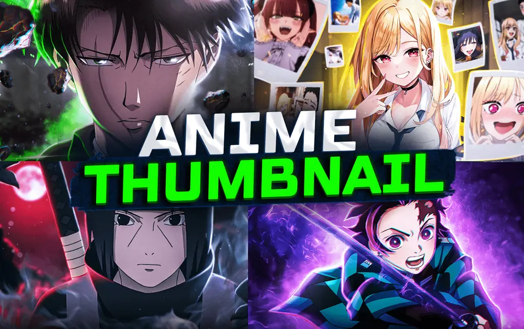 Gambar mini video review anime di YouTube