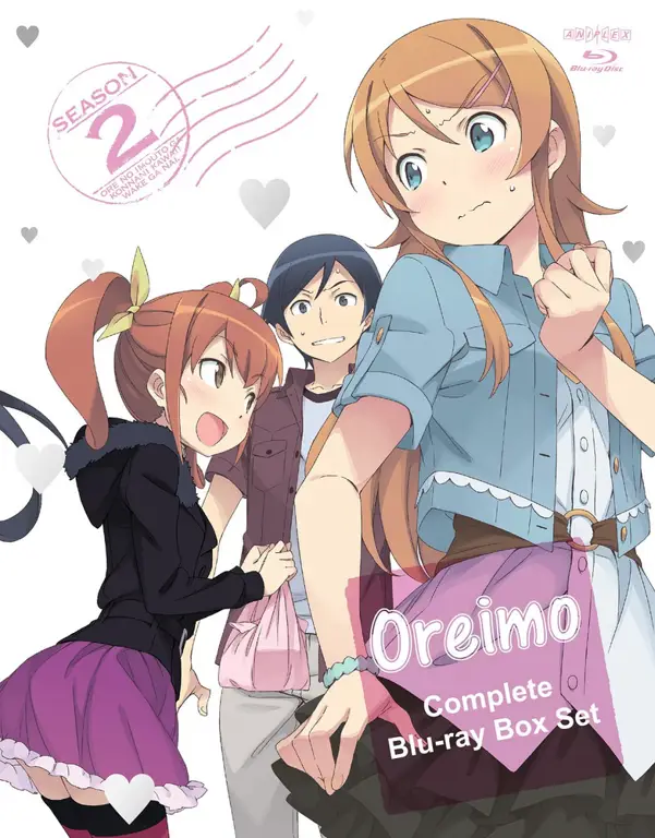 Gambar review atau rating anime Oreimo