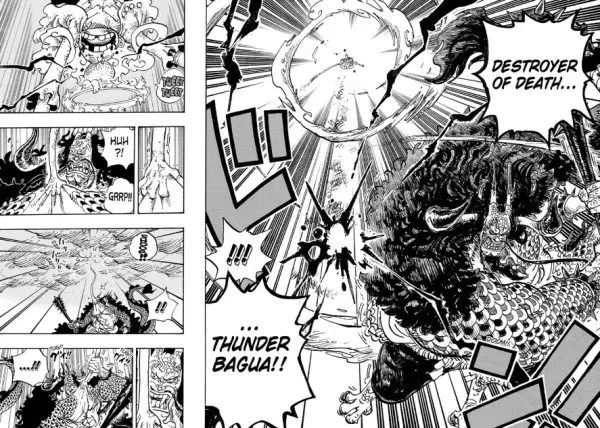 Gambar review komik One Piece Volume 1050