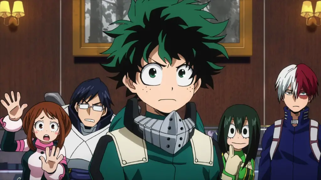 Gambar yang merepresentasikan review positif terhadap anime Bokuno Hero Academia season 4