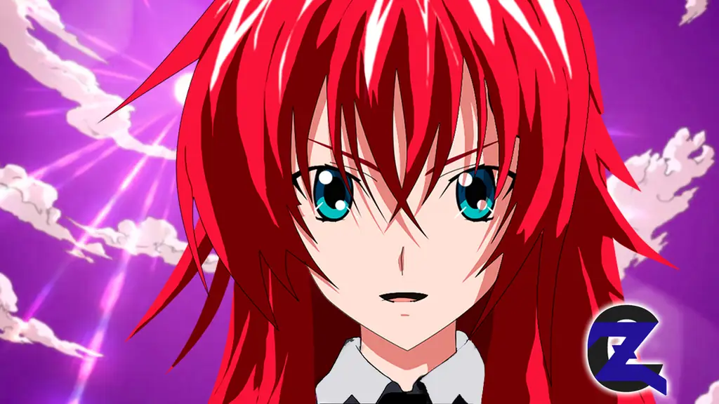 Gambar fanart Rias Gremory dari anime High School DxD