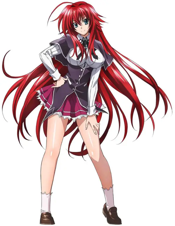 Gambar Rias Gremory dari High School DxD