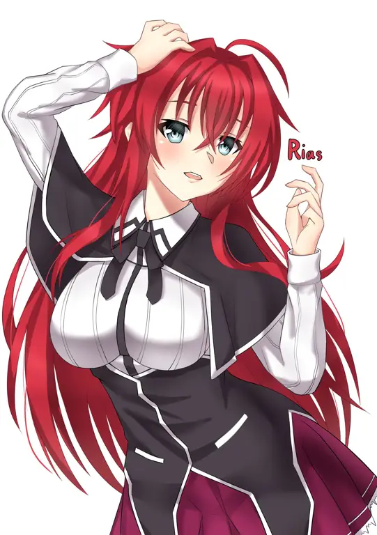 Gambar Rias Gremory dari High School DxD