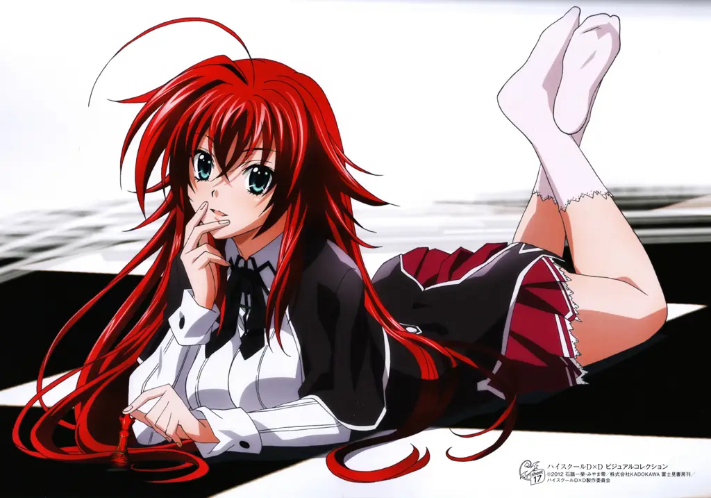 Rias Gremory, salah satu karakter penting dalam High School DxD