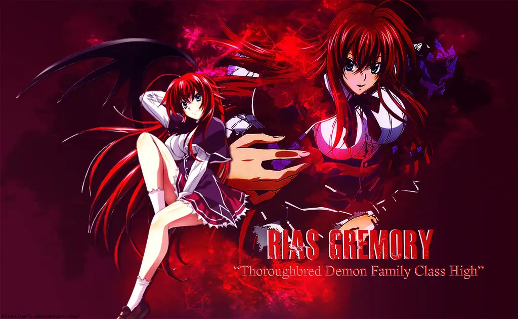 Gambar Rias Gremory dari Highschool DxD