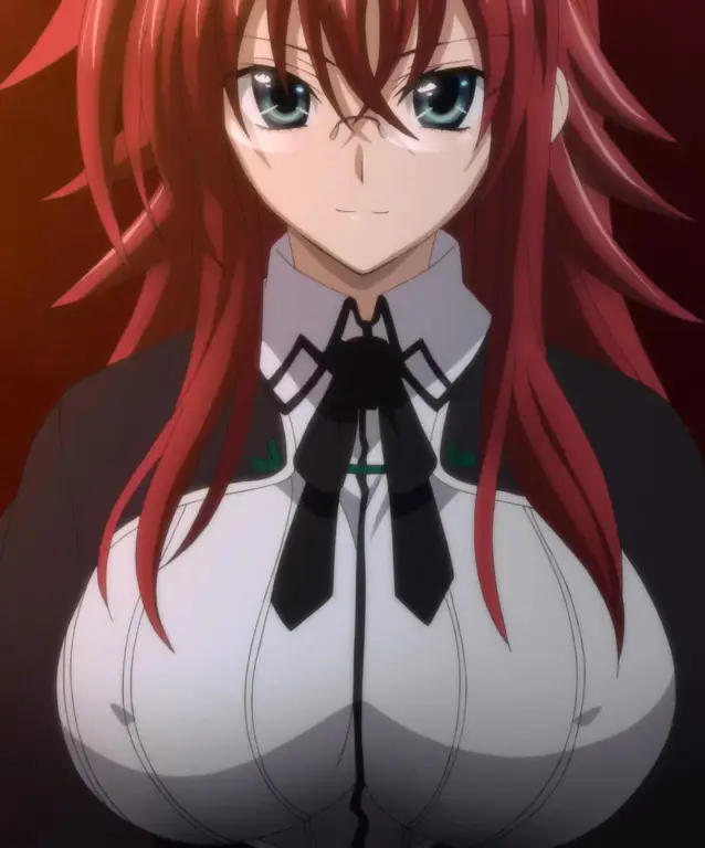 Gambar Rias Gremory dari anime High School DxD