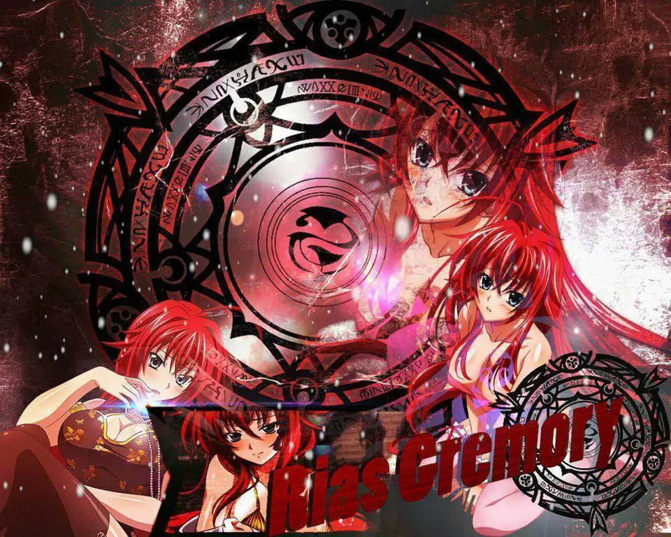 Rias Gremory, salah satu karakter penting dalam anime High School DxD