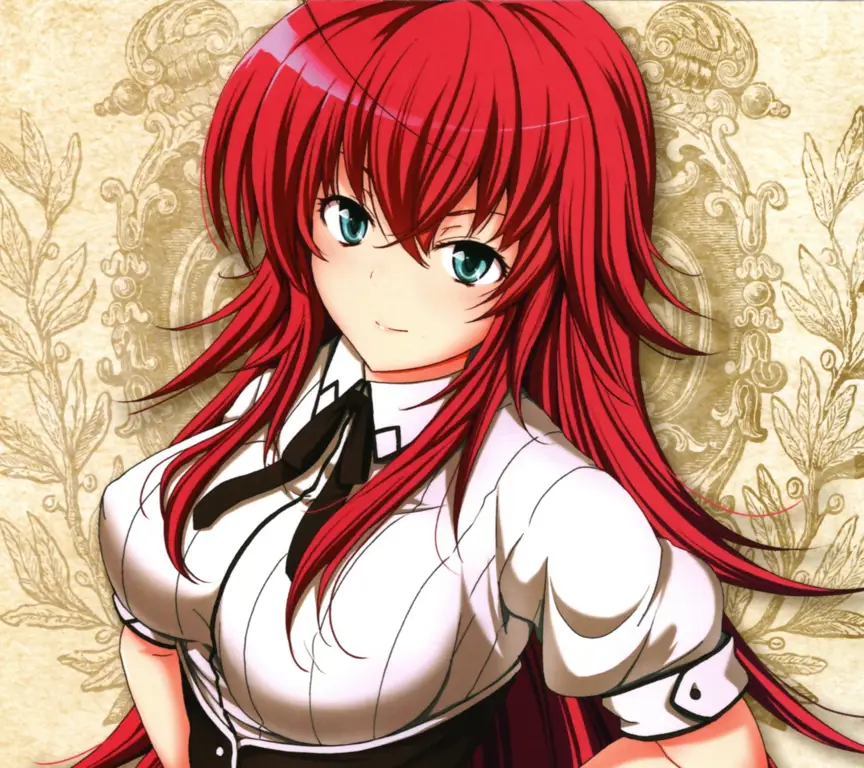 Gambar Rias Gremory dari High School DxD