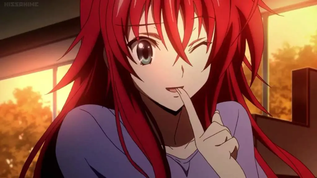 Gambar Rias Gremory dari High School DxD Season 1