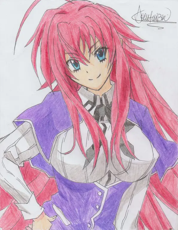 Rias Gremory dari High School DxD Season 4