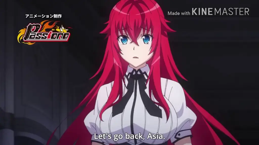 Rias Gremory dari High School DxD Hero Season 4