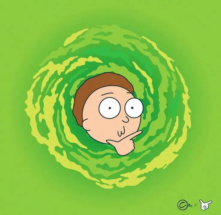 Rick dan Morty Gambar Rick Sanchez dan Morty Smith