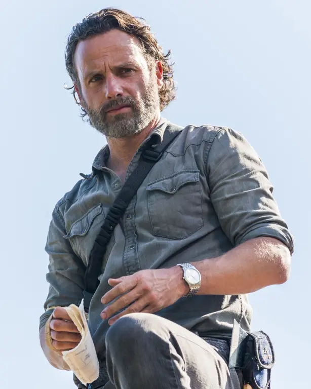 Gambar Rick Grimes, karakter utama The Walking Dead