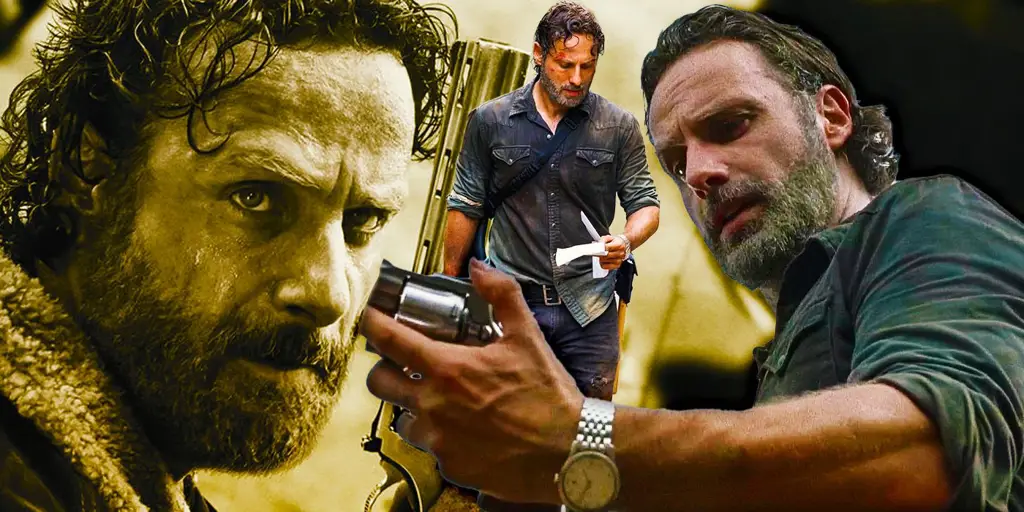 Gambar Rick Grimes dalam The Walking Dead