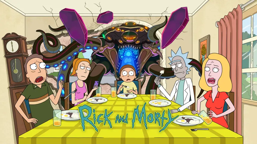 Karakter-karakter utama Rick and Morty