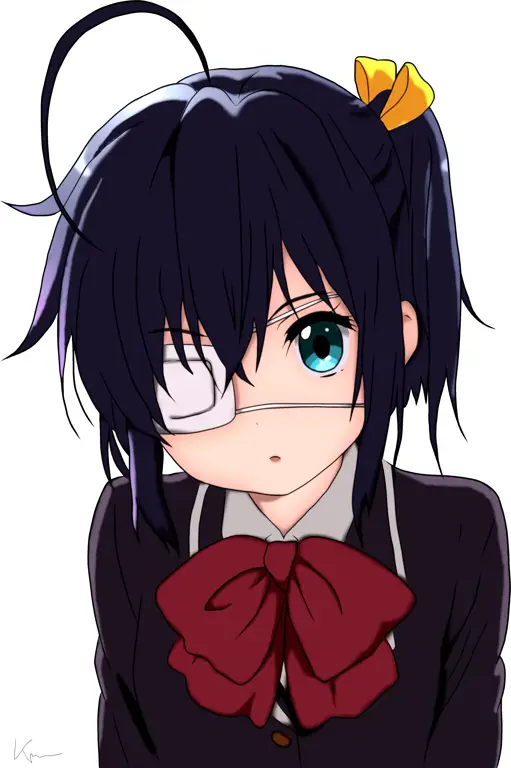 Gambar Rikka Takanashi dari Chuunibyou