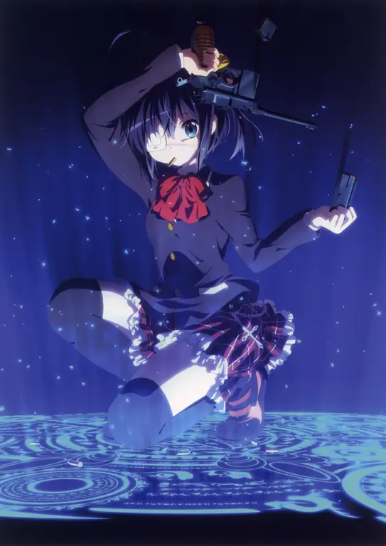 Gambar Rikka Takanashi dari Chuunibyou demo Koi ga Shitai!