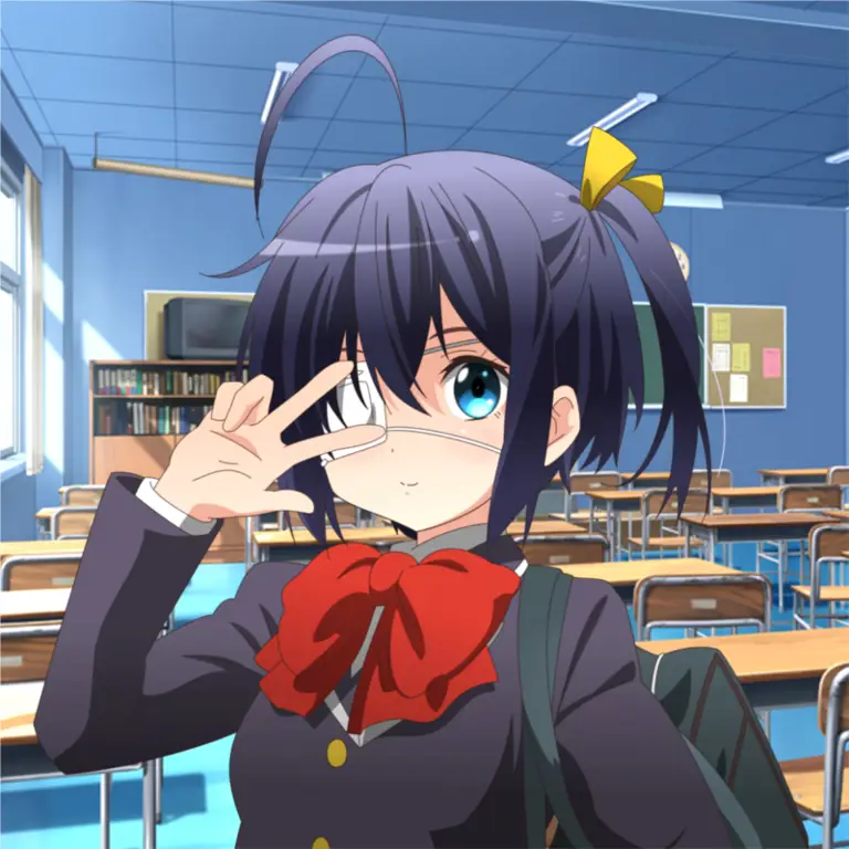 Gambar Rikka Takanashi dari Chuunibyou demo Koi ga Shitai!