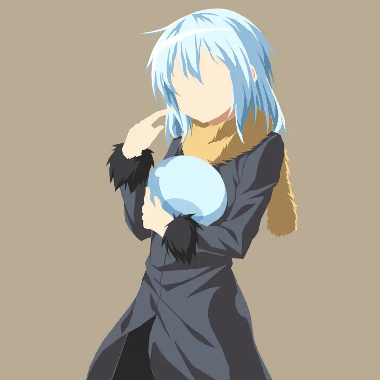 Gambar Rimuru Tempest dari anime Tensei Shitara Slime Datta Ken