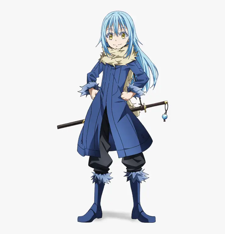 Rimuru Tempest dari anime Tensei Shitara Slime Datta Ken