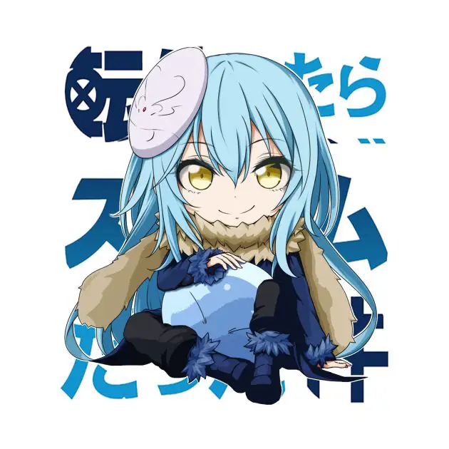 Gambar chibi Rimuru Tempest yang menggemaskan