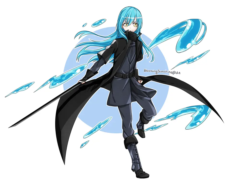 Gambar Rimuru Tempest dari Tensei Slime