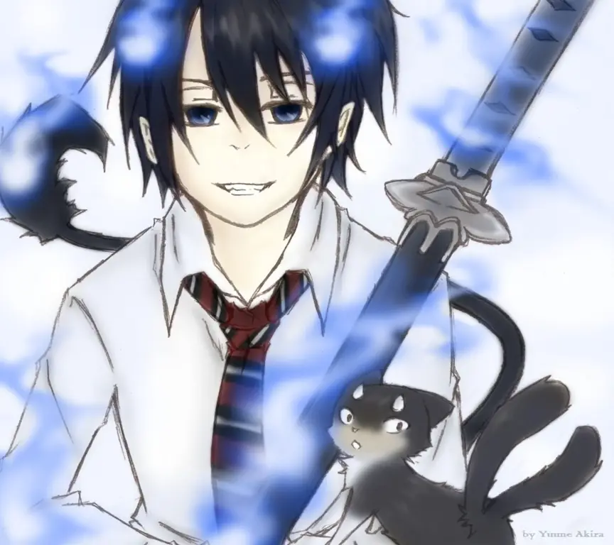 Rin Okumura, tokoh utama Ao no Exorcist