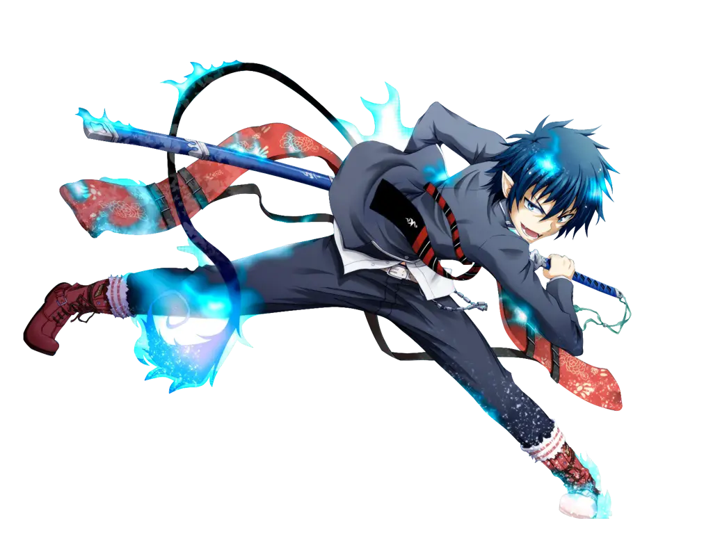 Rin Okumura, protagonis utama dalam Blue Exorcist