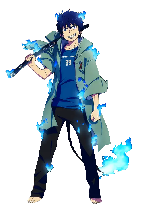 Rin Okumura, karakter utama dalam anime Blue Exorcist