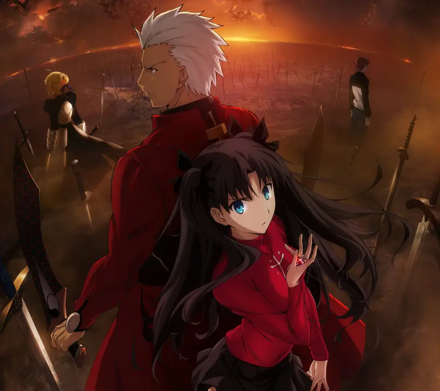 Rin Tohsaka dari Fate Stay Night Unlimited Blade Works