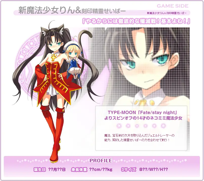 Gambar Rin Tohsaka dari Fate Stay Night