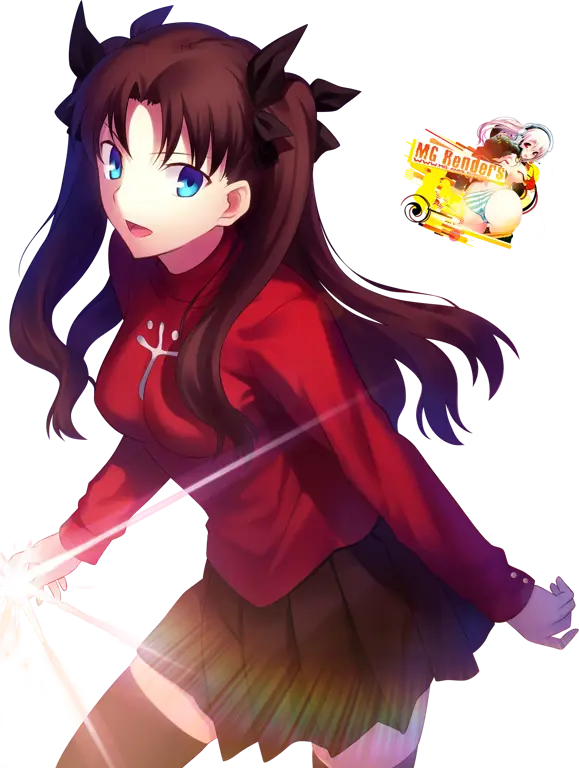 Gambar Rin Tohsaka dari Fate Stay Night