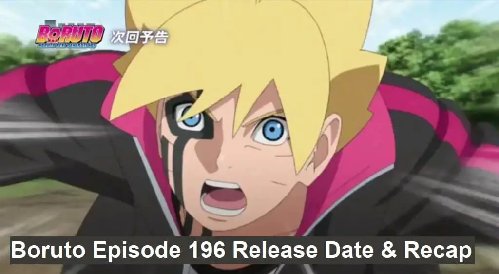 Ringkasan adegan penting di episode 186 Gambar yang merangkum adegan-adegan penting di Boruto episode 186