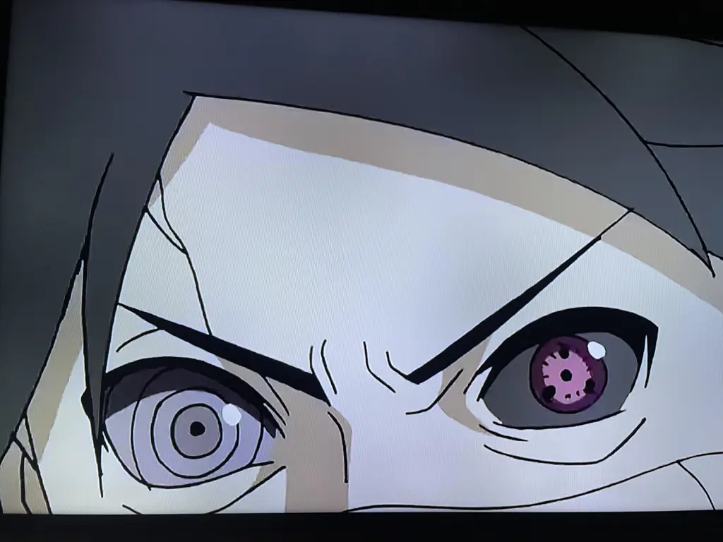 Gambar Madara Uchiha dengan Rinnegan