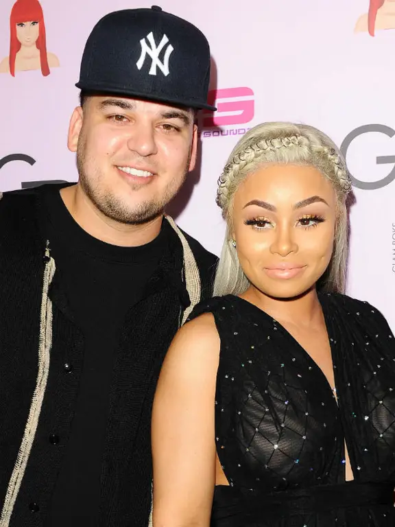 Foto Rob Kardashian dan Blac Chyna