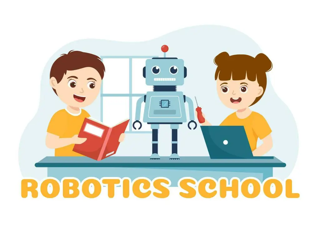 Robot sekolah dalam anime