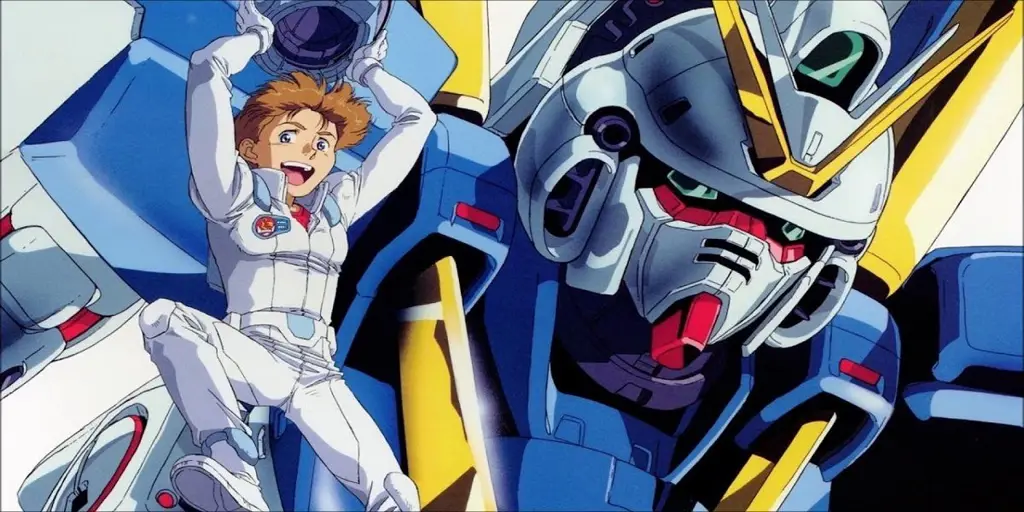 Gambar robot mecha dari anime tahun 90an