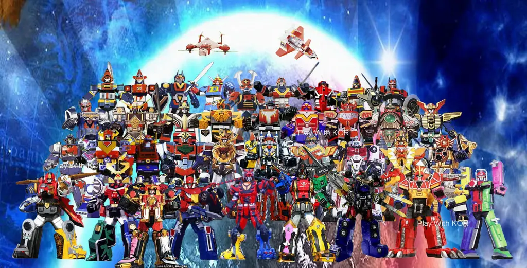 Gambar robot raksasa Super Sentai