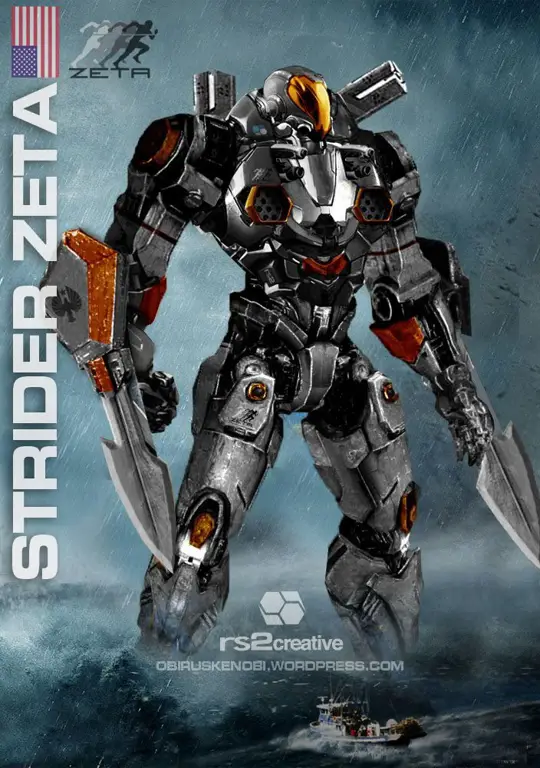 Robot Jaeger dalam film Pacific Rim