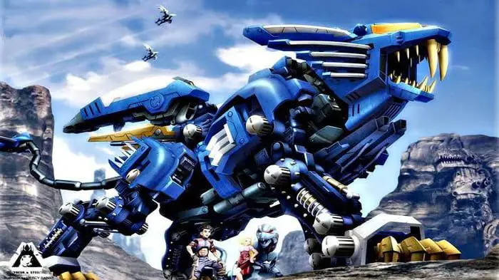 Gambar robot-robot Zoids Wild yang keren