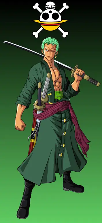 Gambar Roronoa Zoro dari One Piece