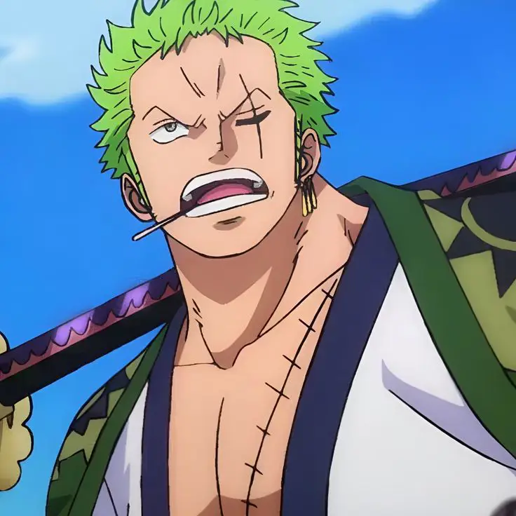 Gambar Roronoa Zoro dari One Piece